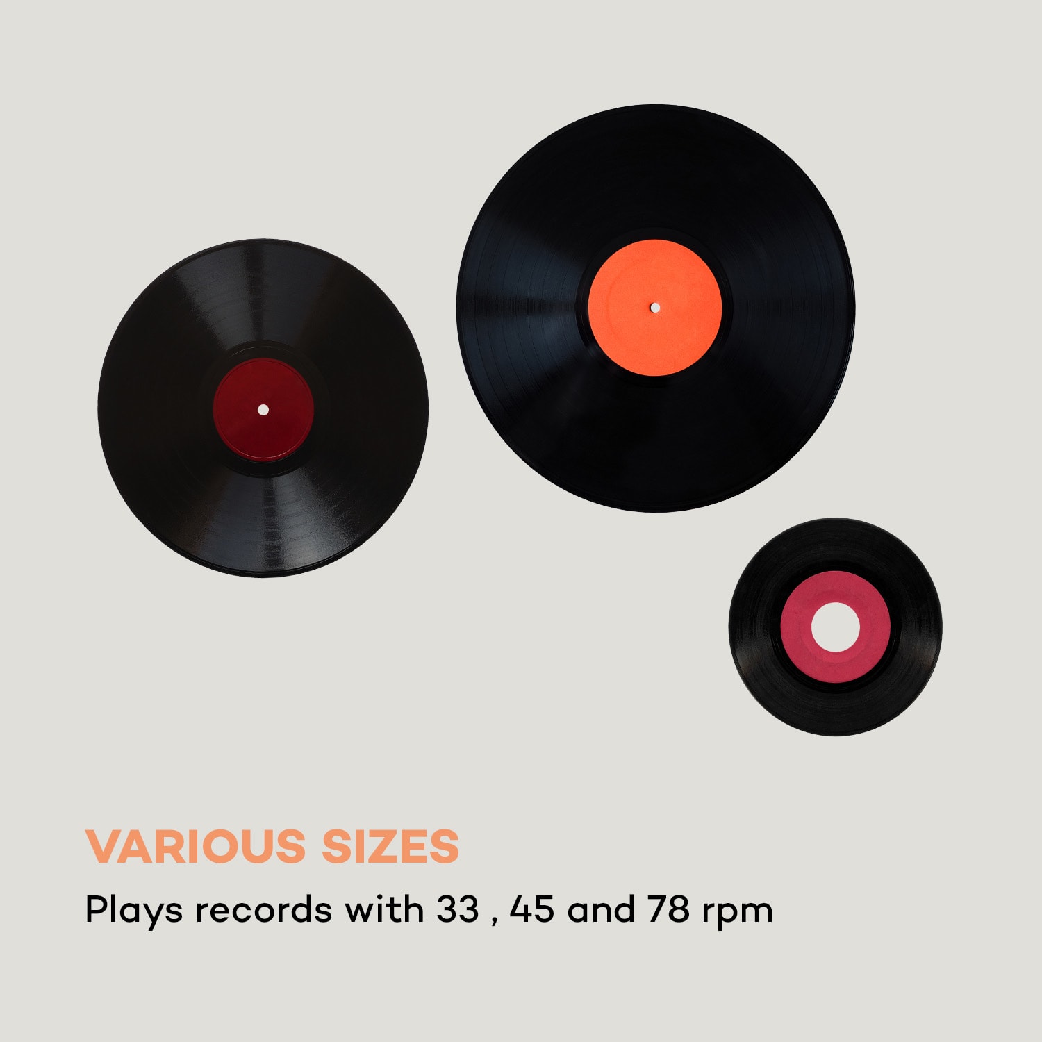 Auna Peggy Sue, retro gramofón, LP, USB, čierny – Obrázok 5