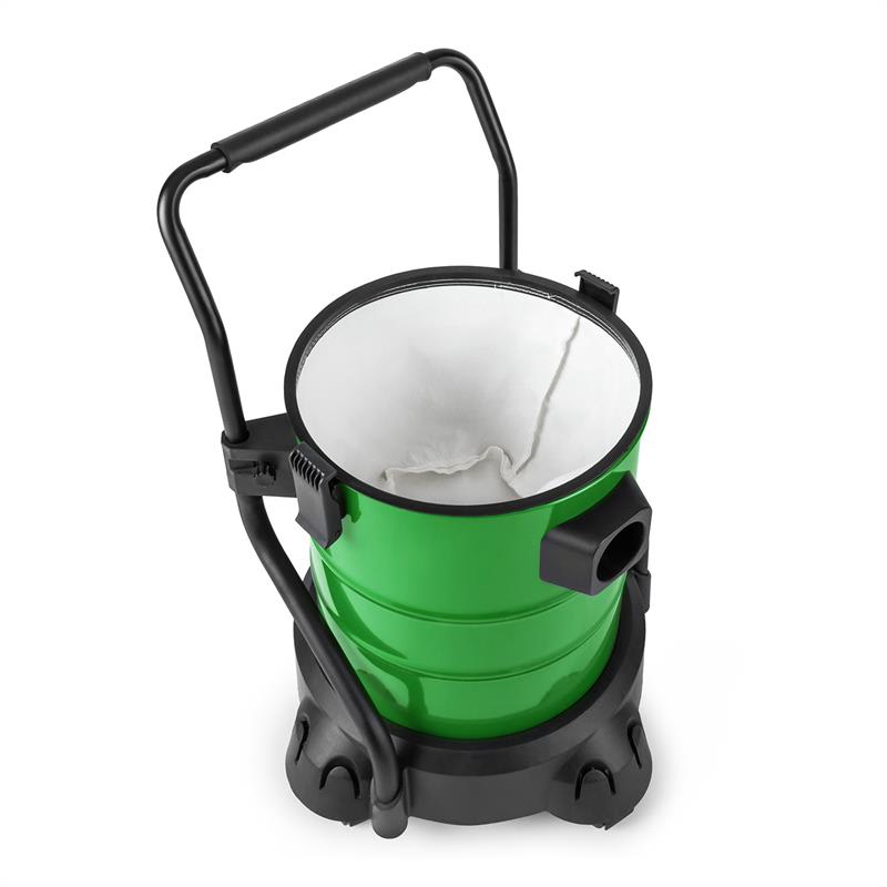 Waldbeck Lakeside Powerplus, jazierkový vysávač, vysávač usadenín, 1200 W, odtok, zelený – Obrázok 2