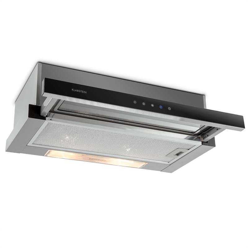 Klarstein Elitessa, 60 cm, komínový odsávač pár, odsávanie, cirkulácia, 330m³/h – Obrázok 5