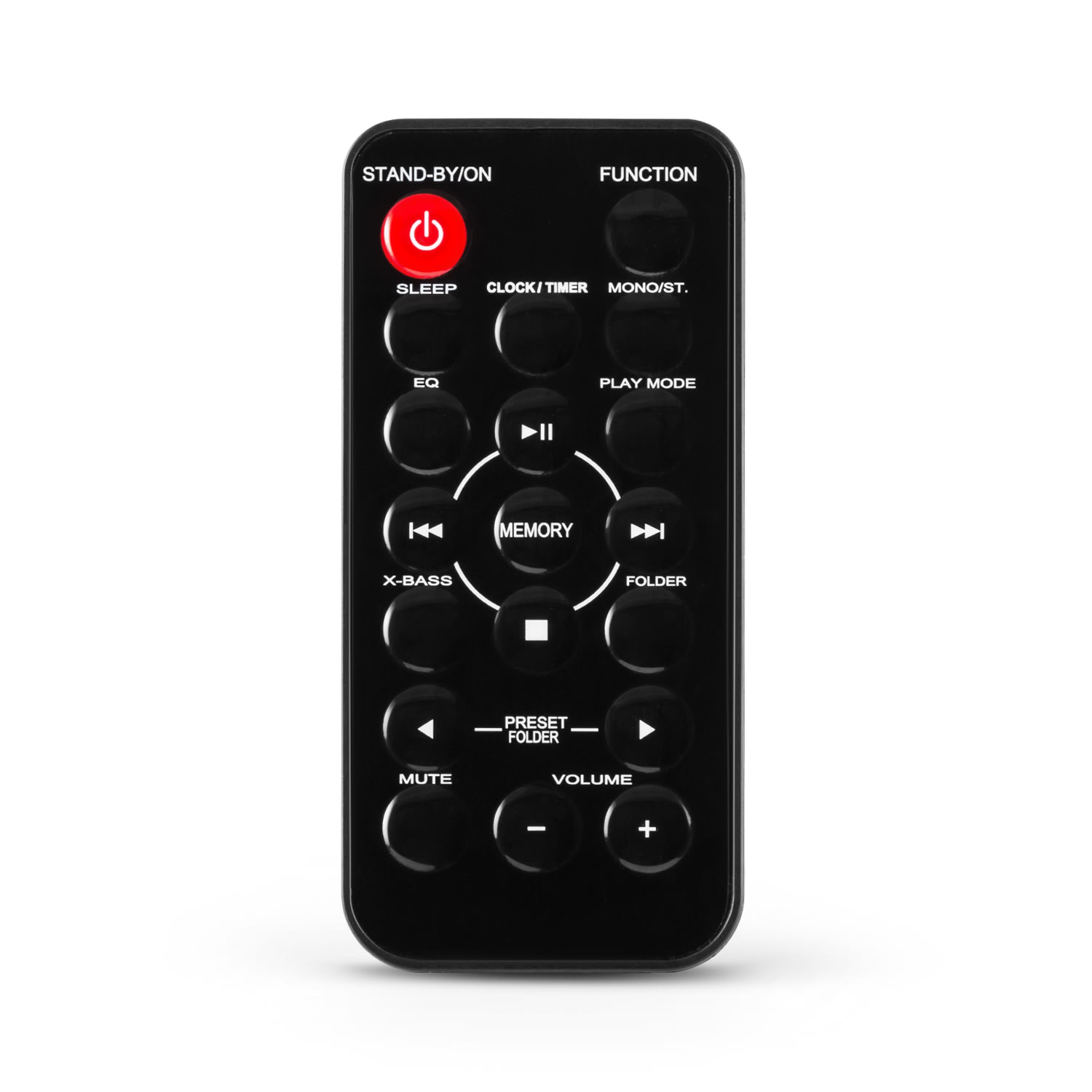 OneConcept V-13, čierny sterosystém s CD MP3 USB rádiom a budíkom, nástenná montáž – Obrázok 5