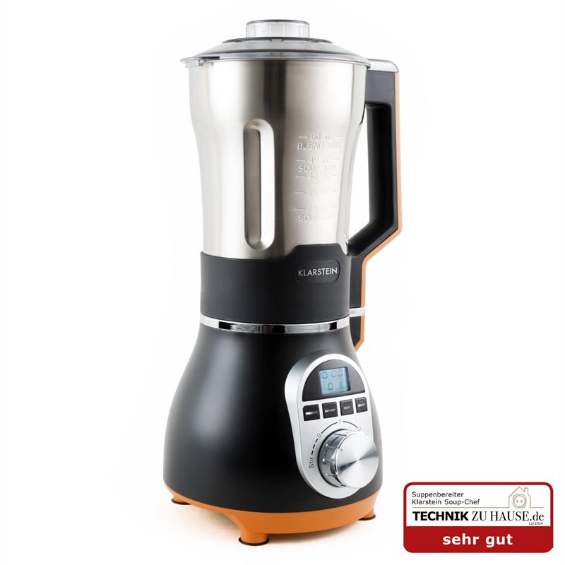 Klarstein TK52-Soup-Chef-O, 900 W, 1,75 l, 100 stupňov, príprava polievok