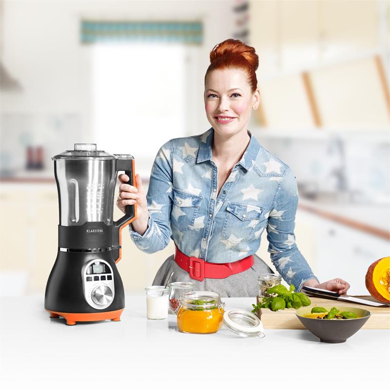Klarstein TK52-Soup-Chef-O, 900 W, 1,75 l, 100 stupňov, príprava polievok – Obrázok 2