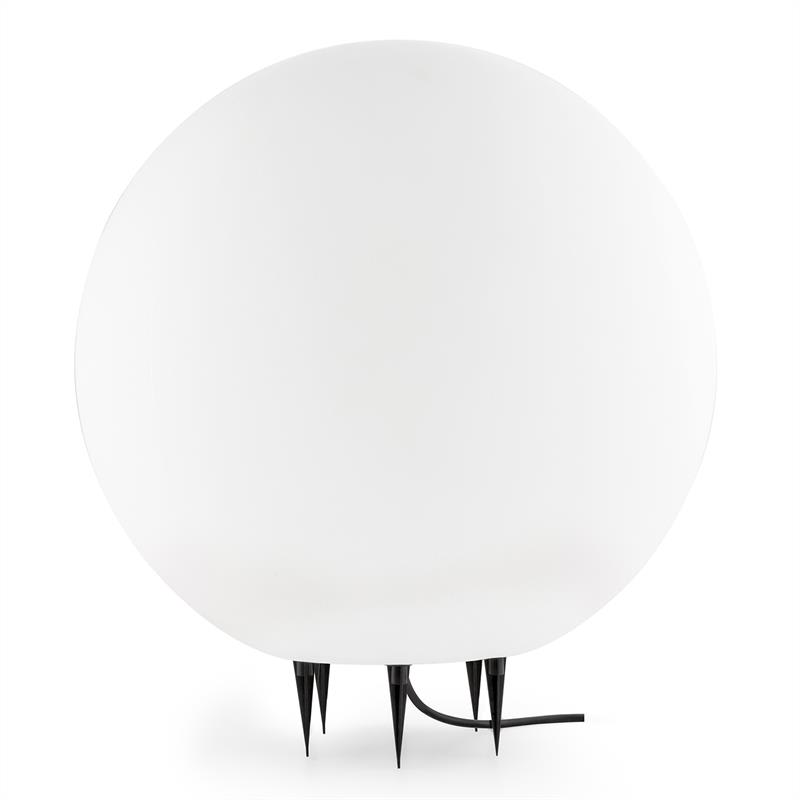 Lightcraft Shineball XL, záhradné svietidlo, guľovité, 50 cm, biele – Obrázok 2