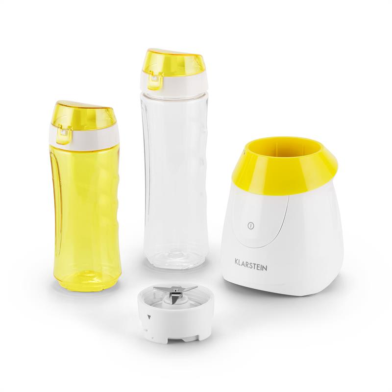 Klarstein TK54-Paradise-City, 300W, stojaci mixér/smoothie maker bez BPA, 2 x mixovacia fľaša – Obrázok 2