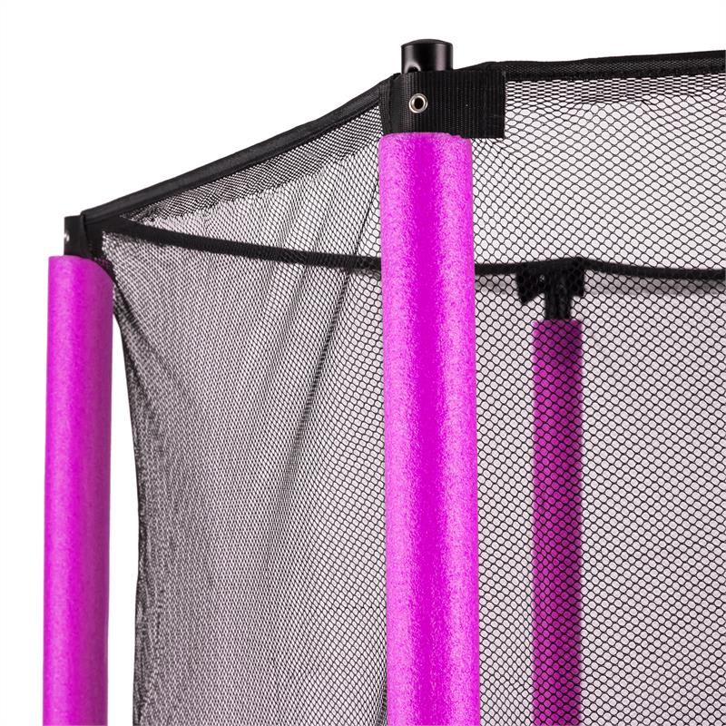 KLARFIT Rocketkid, trampolína, Ø140cm, bezpečnostná sieť, bungee pruženie, od 3 rokov – Obrázok 3
