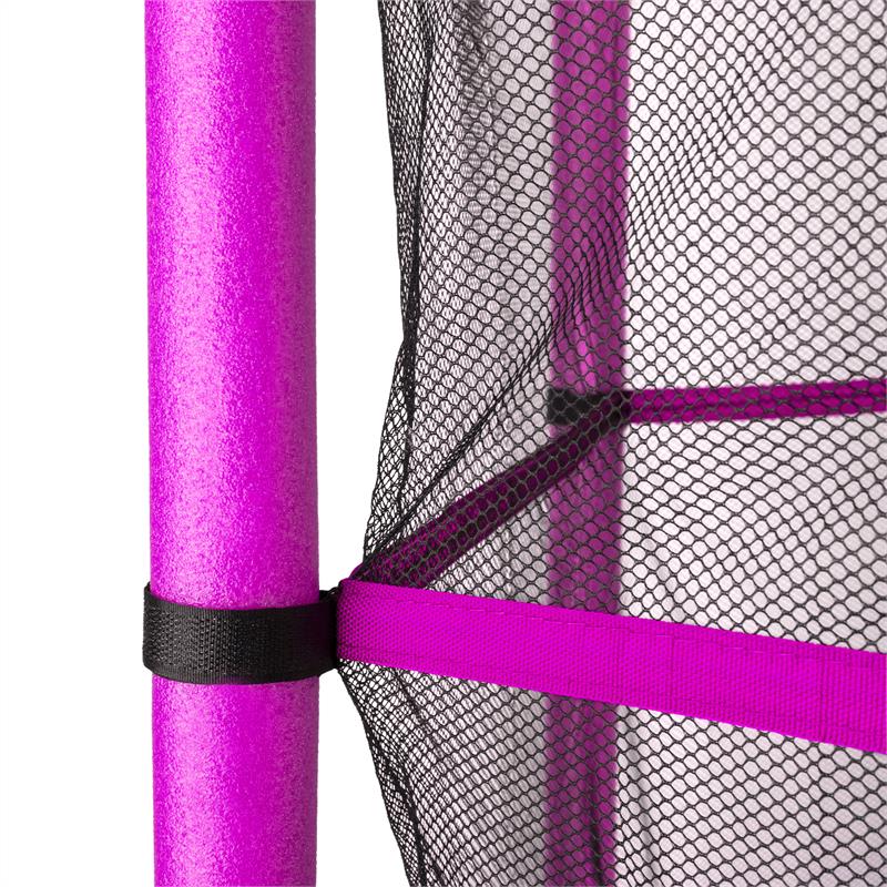 KLARFIT Rocketkid, trampolína, Ø140cm, bezpečnostná sieť, bungee pruženie, od 3 rokov – Obrázok 4
