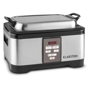 Klarstein Tastemaker Sous-vide Garer, 550 W, 6 l, elektrický hrniec, strieborný