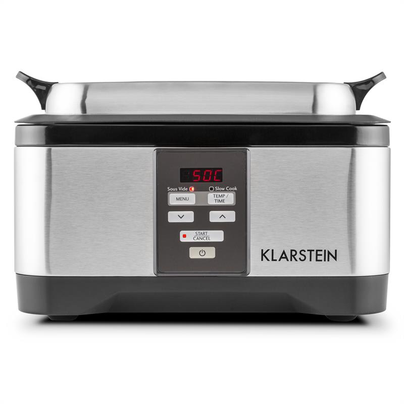 Klarstein Tastemaker Sous-vide Garer, 550 W, 6 l, elektrický hrniec, strieborný – Obrázok 3