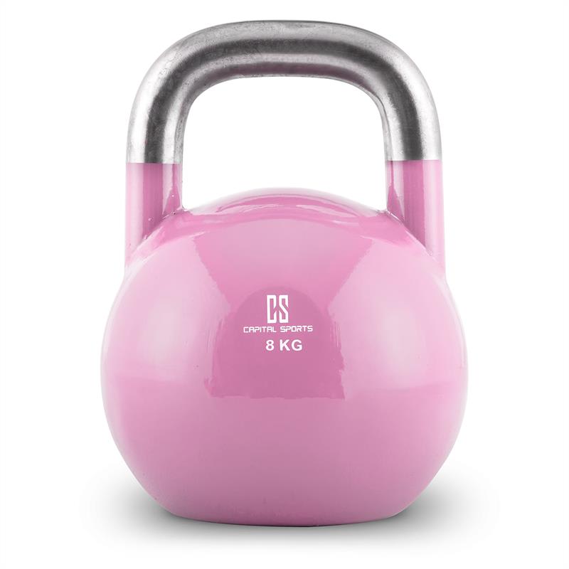 Capital Sports Compket 8, kettlebell, 8 kg, lososová