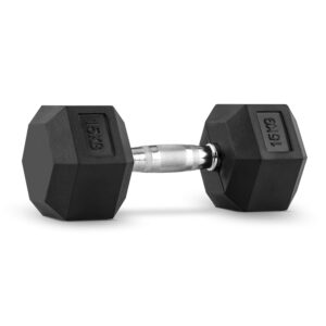 Capital Sports Hexbell, Dumbbell, činka, 15kg