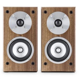 Auna Linie 501 BS-WN, 100W, dvojica regálových pasívnych reproduktorov, orech