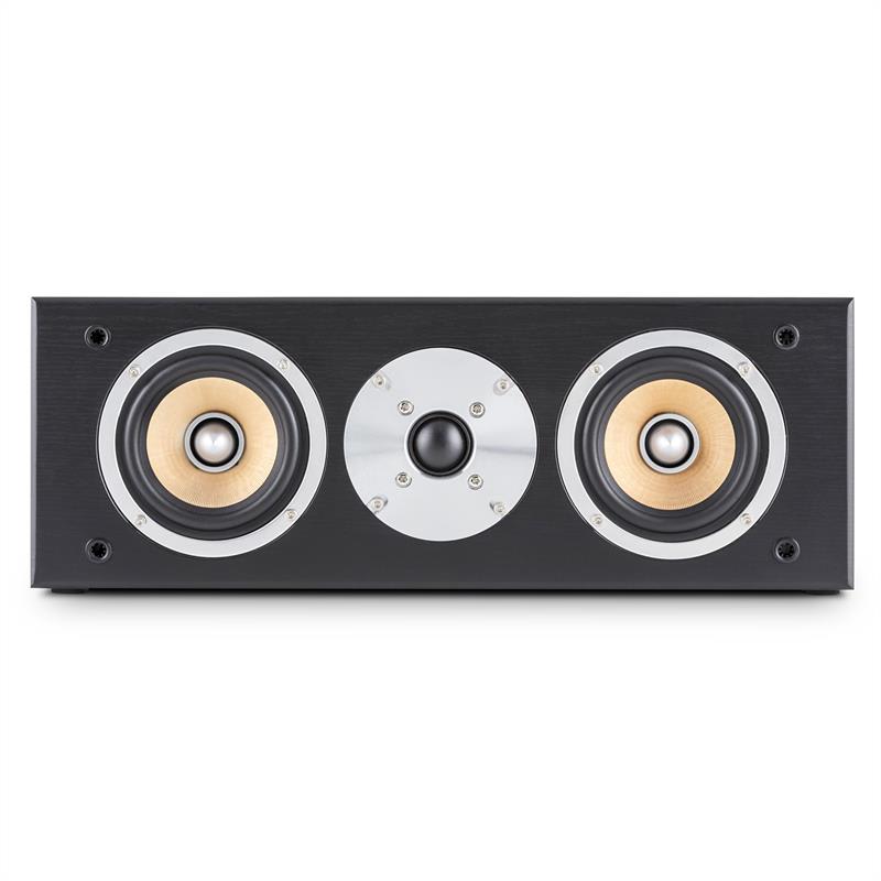 Auna Linie 501 CS-BK, 120W, pasívny centrálny reproduktor, čierny – Obrázok 2