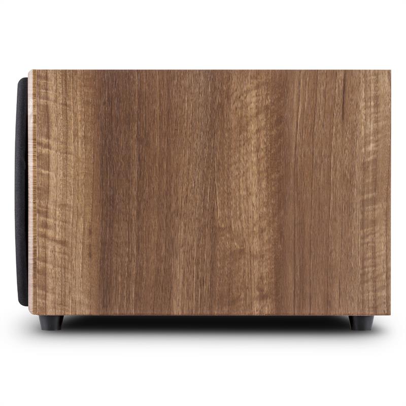 Auna línia 501 SW WN, 500 W, aktívny subwoofer, vlašský orech – Obrázok 3