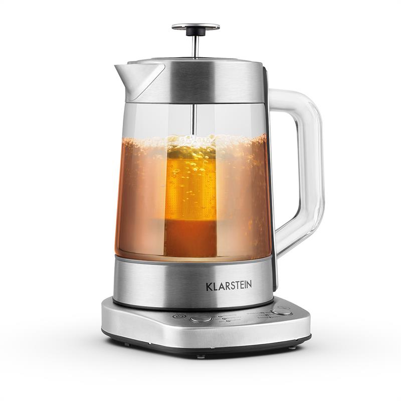 Klarstein Assam Express, varič čaju, 1.5 l, 1500 W, sitko na čaj, nerezová oceľ – Obrázok 2