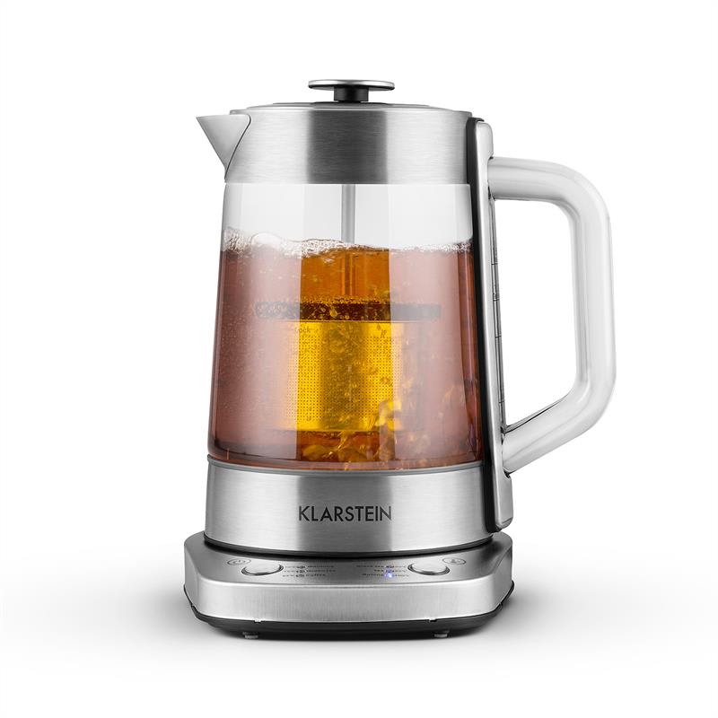 Klarstein Assam Express, varič čaju, 1.5 l, 1500 W, sitko na čaj, nerezová oceľ – Obrázok 3