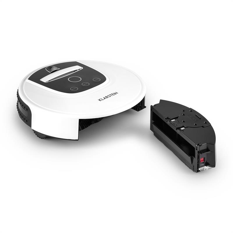 Klarstein Cleanhero, robotický vysávač, automatický, diaľkové ovládanie, biely – Obrázok 3