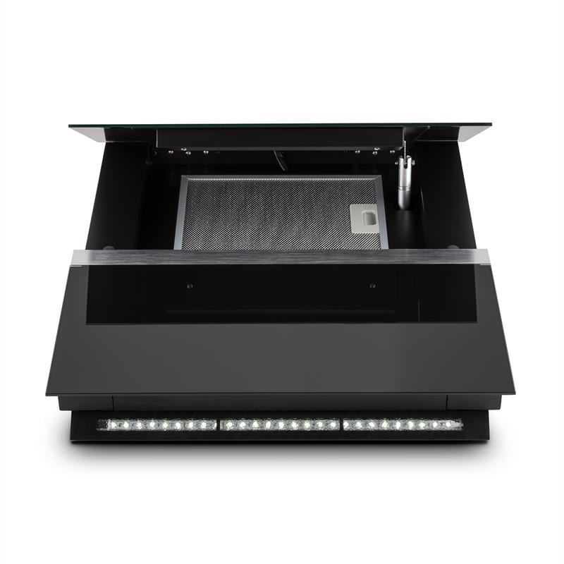 Klarstein Aurea VII, 195W, digestor, 550m³/h, Touch Glas – Obrázok 5