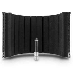 Auna Pro MP32 MKII, strieborný, mikrofónový absorbčný panel, vrátane adaptérav