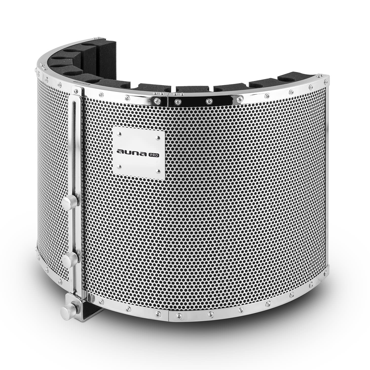 Auna Pro MP32 MKII, strieborný, mikrofónový absorbčný panel, vrátane adaptérav – Obrázok 3