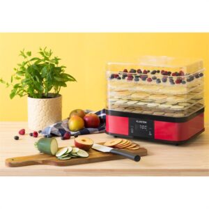 Klarstein Valle di Frutta, 250 W, sušička, nerez, dehydrátor, 5 poschodí