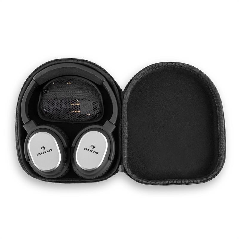 Auna BNC-10, slúchadlá s aktívnym potláčaním vonkajšieho šumu, bluetooth 4.1, batéria – Obrázok 4