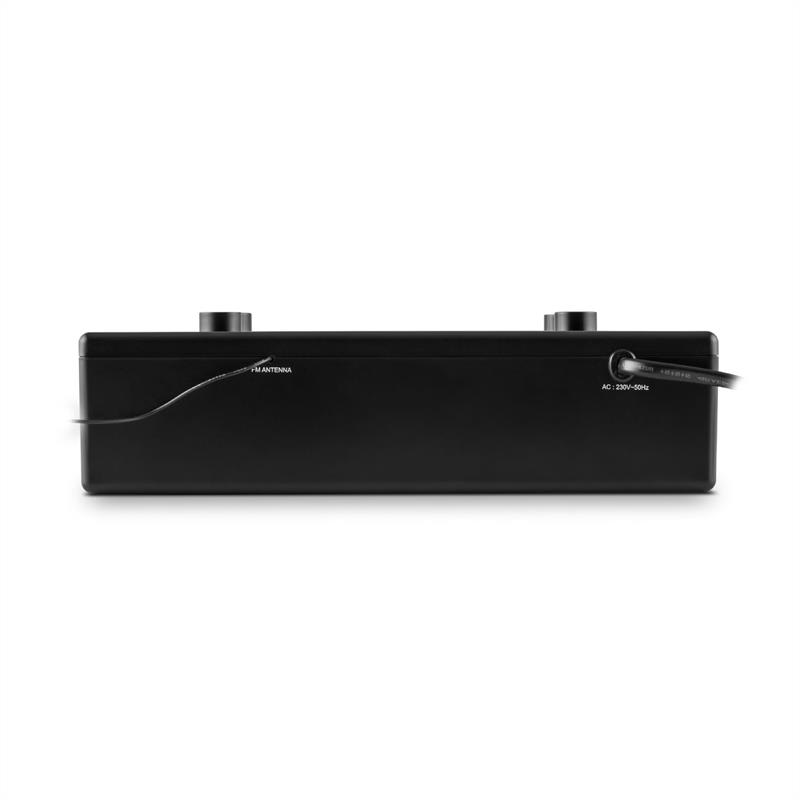 Auna KR 100 BK, zospodu zabudovateľné kuchynské rádio, bluetooth, mikrofón, USB, MP3, headset – Obrázok 3
