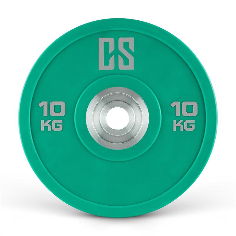 Capital Sports Performan Urethane Plates, Polyuretán, 10 kg, 50,4 mm, zelené, pár kotúčových závaží