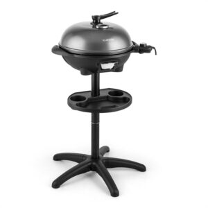 Klarstein Grillpot, 1600 W, 40 cm, elektrický gril, stojaci gril, stolný gril, liatinový