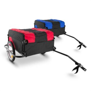 DURAMAXX Mountee, 130 l, 60 kg, príves na bicykel, nákladný vozík, oceľová tyč
