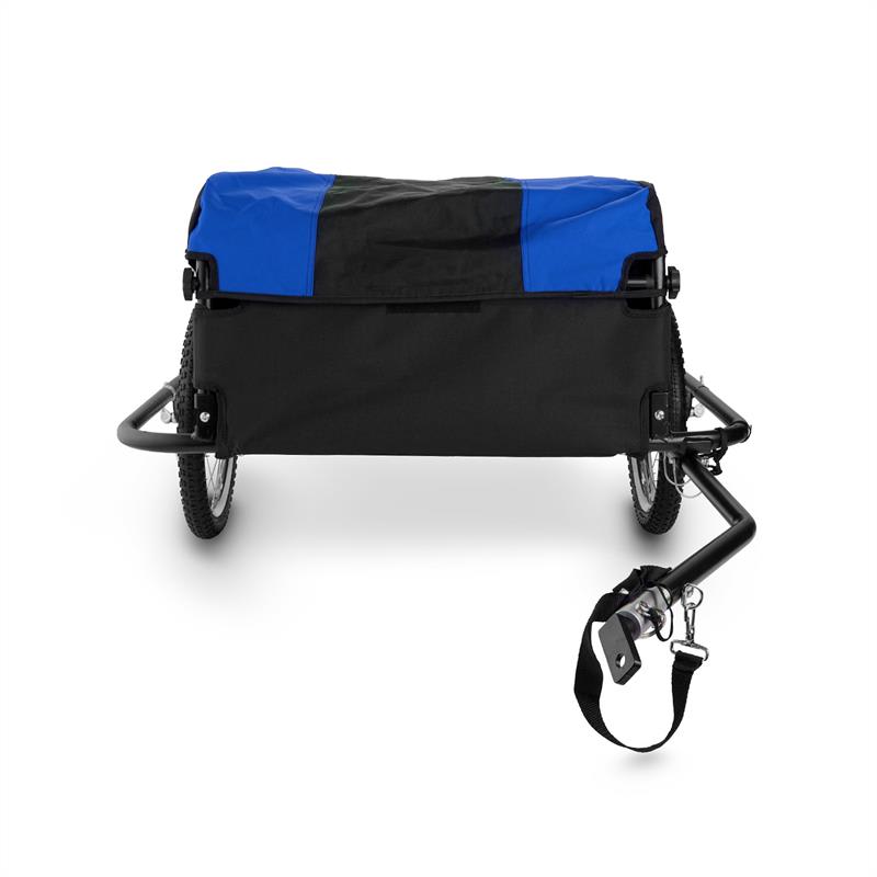 DURAMAXX Mountee, 130 l, 60 kg, príves na bicykel, nákladný vozík, oceľová tyč – Obrázok 2