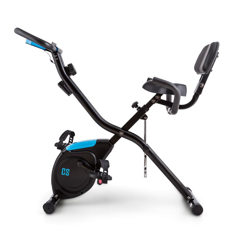 Capital Sports Azura 2, domáci rotoped, stacionárny bicykel, cyklotrenažér, X-bike, záťažové koleso 3 kg – Obrázok 2