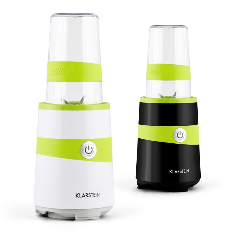 Klarstein Vitalic, 1000W, biely, stojaci smoothie mixér, 2 čepieľkové nadstavce