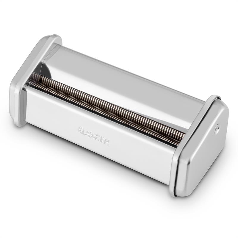 Klarstein Siena Pasta Maker, 1 mm, násada na prípravu rezancov, príslušenstvo, nehrdzavejúca oceľ – Obrázok 3