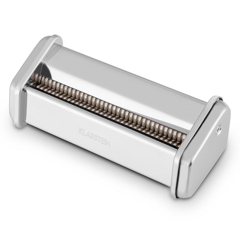 Klarstein Siena Pasta Maker, 2 mm, násada na prípravu rezancov, príslušenstvo, nehrdzavejúca oceľ – Obrázok 3