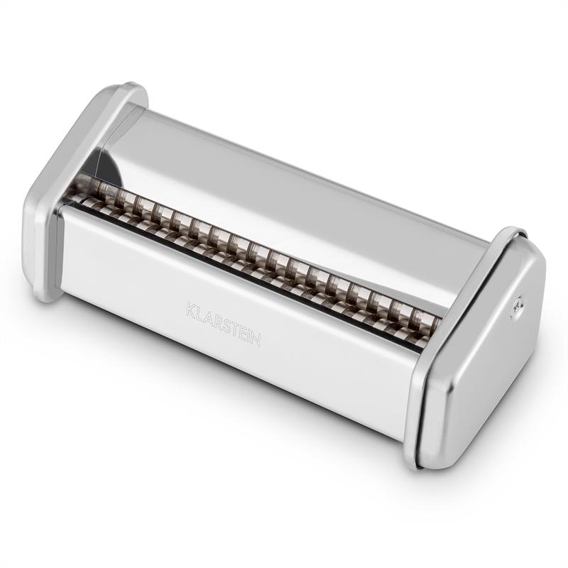 Klarstein Siena Pasta Maker, 4 mm, násada na prípravu rezancov, príslušenstvo, nehrdzavejúca oceľ – Obrázok 4