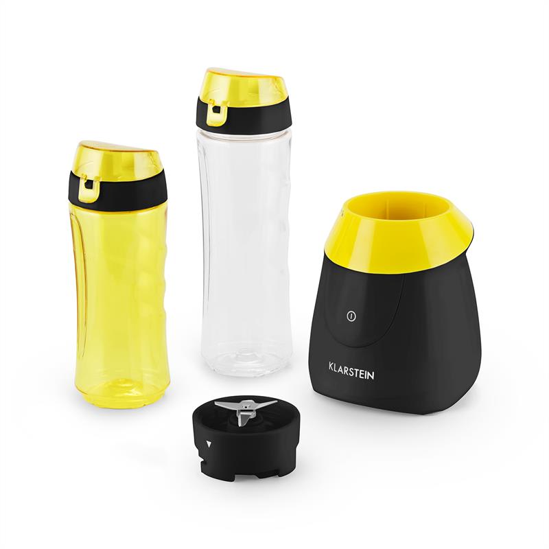 Klarstein Paradise City, 300 W, stolný mixér, príprava smoothie, tritan, bez BPA, 2 x pohár – Obrázok 2
