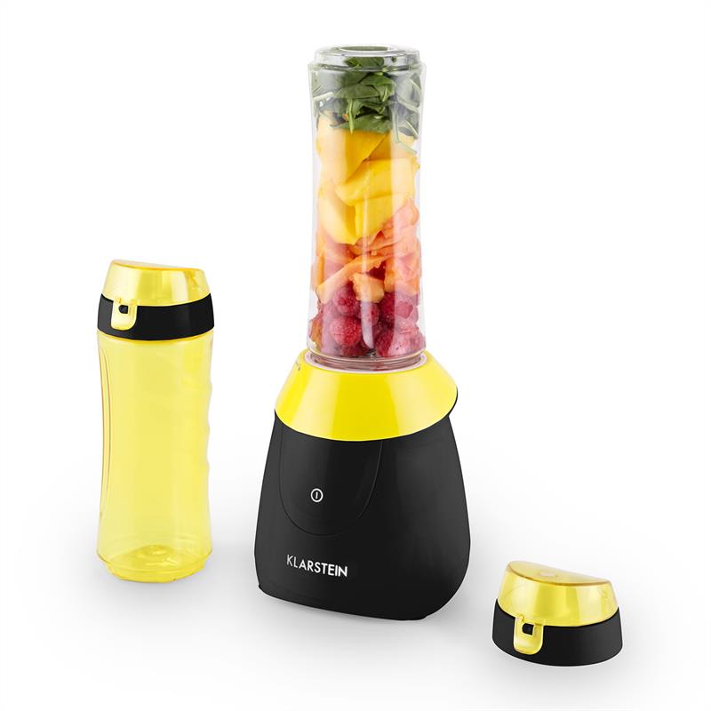 Klarstein Paradise City, 300 W, stolný mixér, príprava smoothie, tritan, bez BPA, 2 x pohár – Obrázok 5