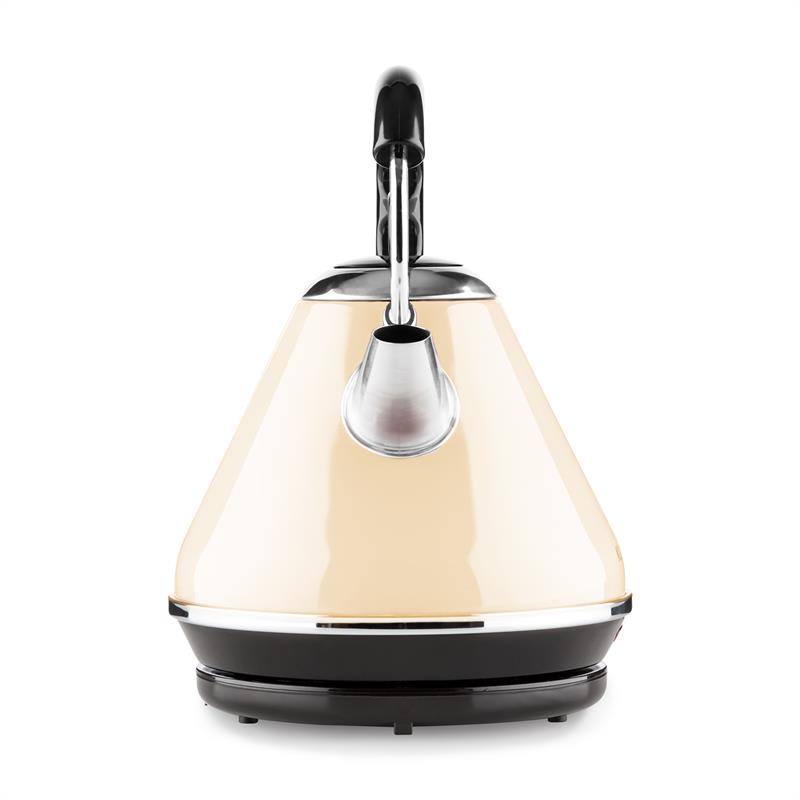 Klarstein Charlotte II, 1.7 l, 2200 W, varič vody, čajník, bezkáblový, krémový
