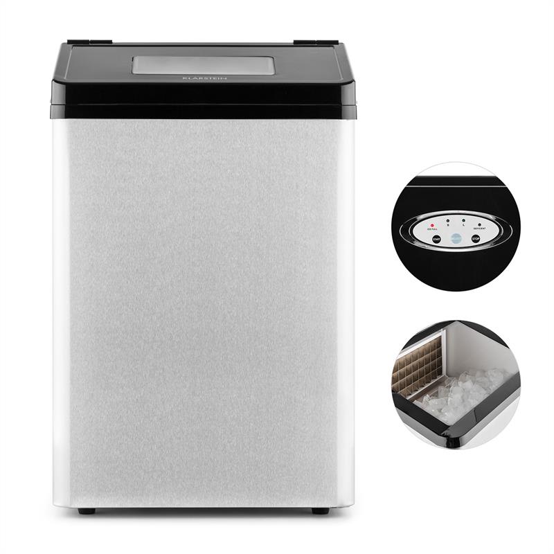 Klarstein ICE5-Powericer-ECO-4, zaradenie na výrobu kociek ľadu, 450 W – Obrázok 2