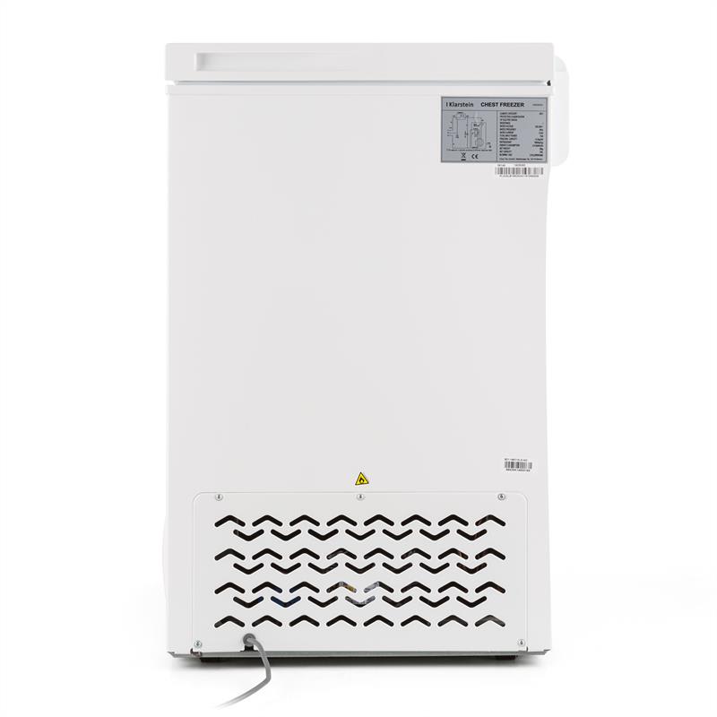 Klarstein Iceblokk, biela, mraziaci box, mraznička, 145 l, 188 kWh/a, A+ – Obrázok 3