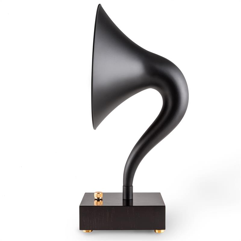 Auna Tonal, horn reproduktor, bluetooth, AUX, hliníkový lievik, drevená skriňa – Obrázok 4