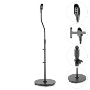 Auna PlayStand BK, stojan na reproduktor, SONOS PLAY:1 a PLAY:3, výškovo nastaviteľný