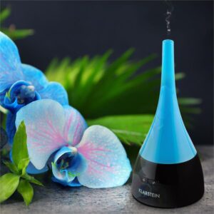 Klarstein Etheria, aromatický difuzér, zvlhčovač vzduchu, LED, ultrazvuk, tyrkysová/čierna