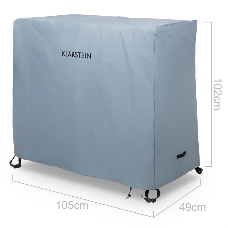 Klarstein Protector 105PRO, kryt na gril, 49 x 102 x 105 cm, vrátane tašky – Obrázok 4