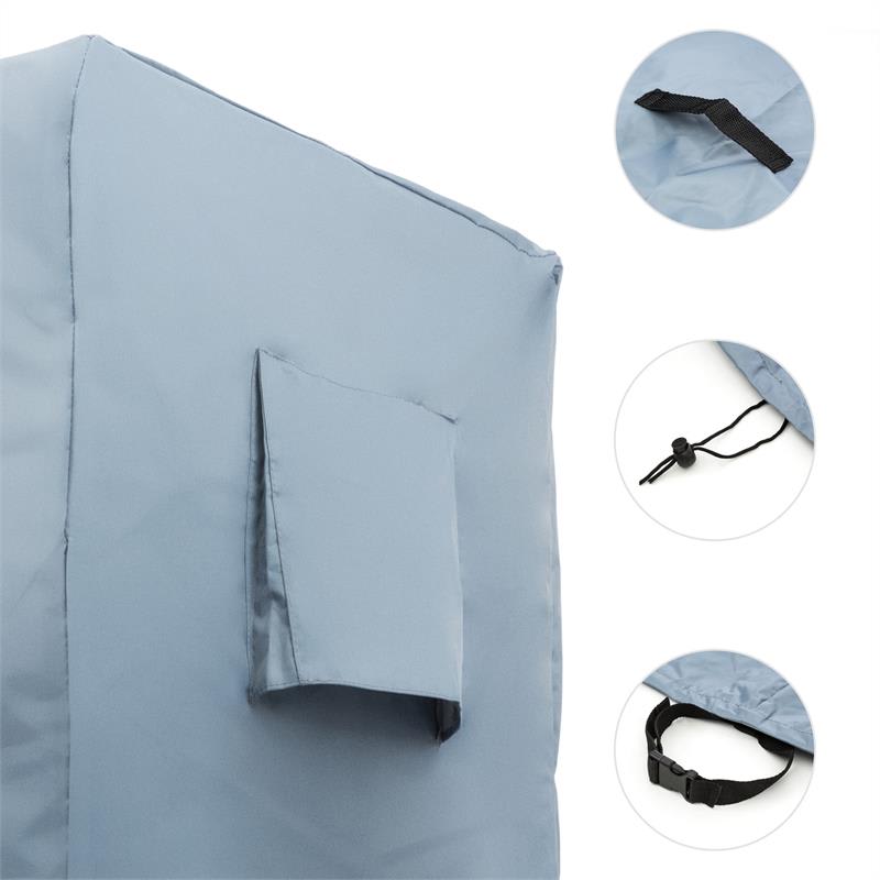 Klarstein Protector 124PRO, kryt na gril, 51 x 104 x 124 cm, vrátane tašky – Obrázok 3