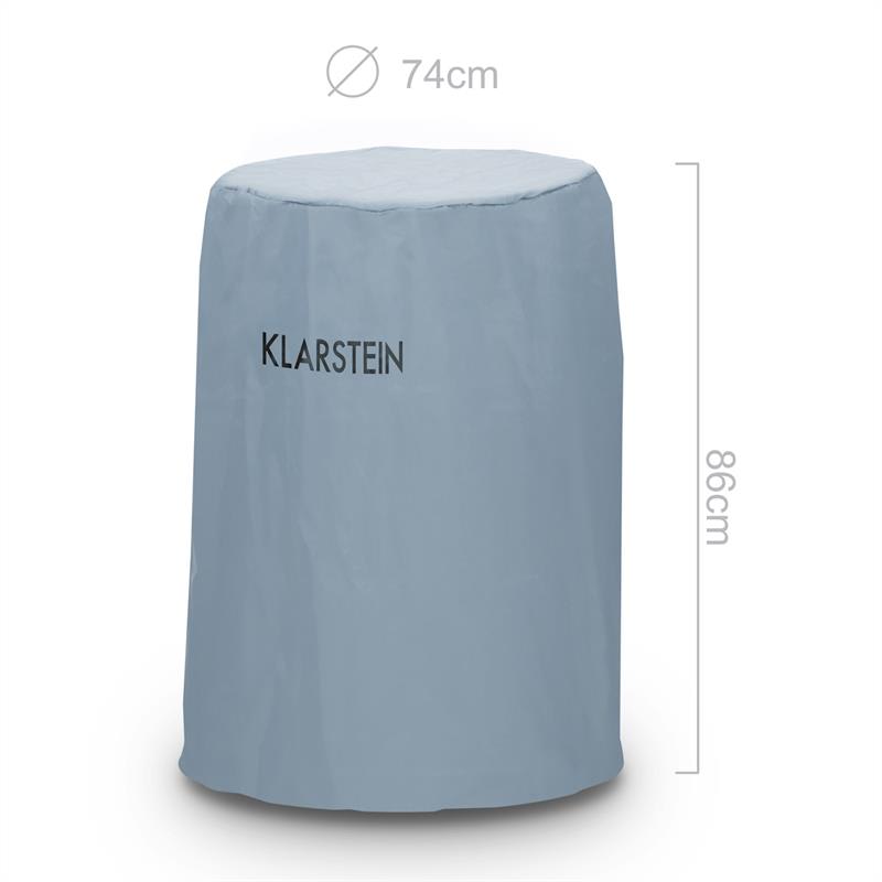 Klarstein Protector 74, kryt na gril, 86 x 74 cm, vrátane tašky – Obrázok 4
