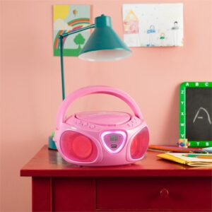 Auna Roadie CD Boombox UKW rádio, Svetelná show, CD prehrávač, Bluetooth 5.0