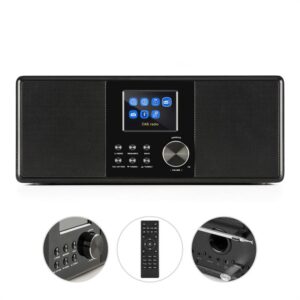 Auna Connect 120, internetové rádio, bluetooth, WLAN, DAB/DAB+, FM, RDS, USB, AUX