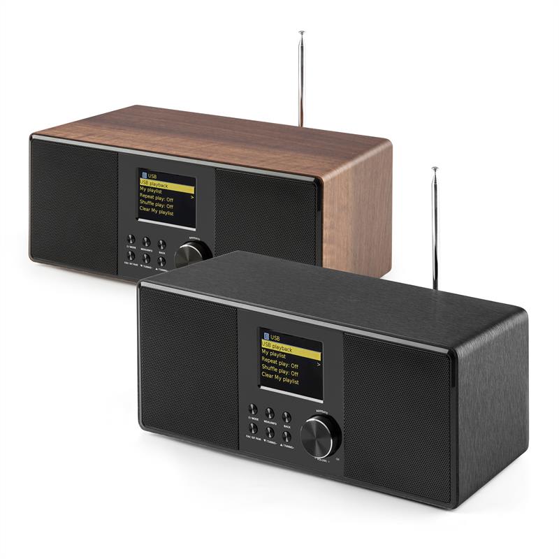Auna Connect 120, internetové rádio, bluetooth, WLAN, DAB/DAB+, FM, RDS, USB, AUX – Obrázok 3