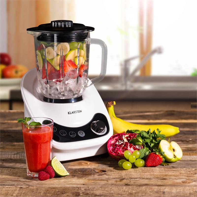 Klarstein Mambo 5, stolný mixér, 800 W, 1,5 l, sklenený džbán, 3 programy – Obrázok 4